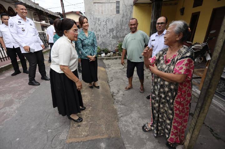 Kesiapan Lomba PKK Tingkat Sumut, Ny Liswati Wesly Silalahi Kunjungi Kantor Kecamatan dan Kelurahan