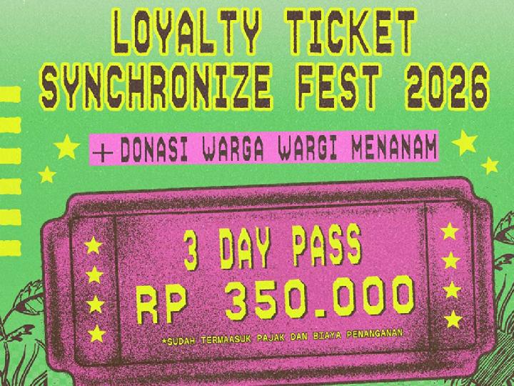 Synchronize Fest 2026 Dukung Kelestarian Alam Lewat Loyalty Ticket