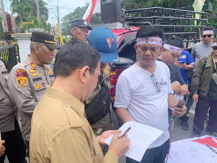 Ada Demo Meminta Pemerintah Cabut Izin Sejumlah THM di Siantar, Beberapa dekat Rumah Ibadah