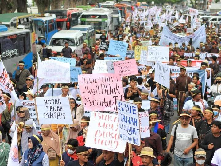 Ephorus HKBP Apresiasi Demo Tutup TPL Tidak Ada Tindakan Anarkis dan Tidak Menyisakan Sampah