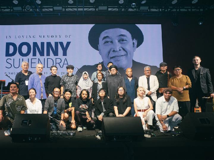 Persembahan dari Sahabat, Musisi Jazz Gelar Konser Tribute untuk Donny Suhendra