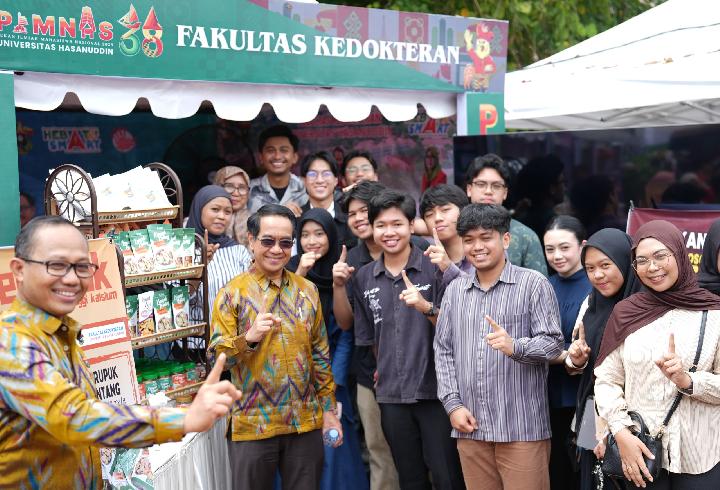 Beragam Inovasi Wirausaha Mahasiswa Unhas Ditampilkan pada Side Festival PIMNAS Ke-38