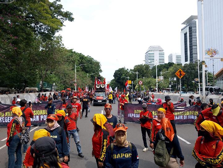 Tuntut Pendidikan Gratis dan Gaji Layak, Buruh: Supaya Teman-teman Tidak Jadi TNI-Polri