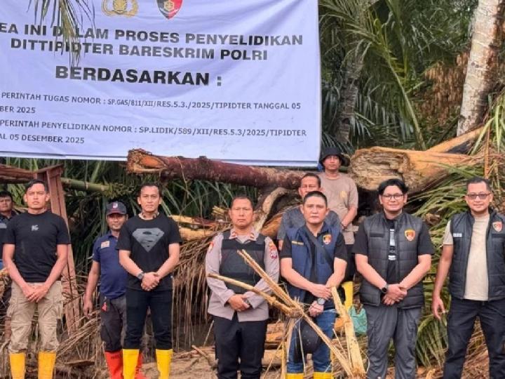 Bareskrim Periksa 17 Saksi dan Sejumlah Ahli, Perkara Kayu Gelondongan Bencana Sumatera