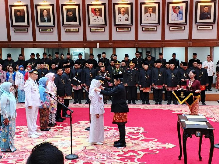 11 Nama Pejabat Pimpinan Tinggi Pratama Eselon II yang Baru Dilantik Gubernur Pramono Anung