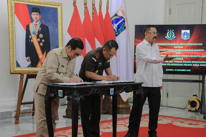 Pramono Capai Kesepakatan dengan Kejati, Jakarta Jadi Percontohan Pidana Kerja Sosial 8 Jam per Hari