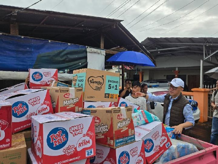 PSI Salurkan Bantuan untuk Korban Banjir Bandang di Sitaro