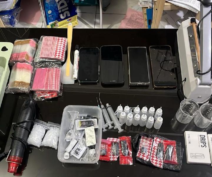 Peredaran Liquid Vape Mengandung Narkotika, Polda Sumut Tangkap Empat Pelaku