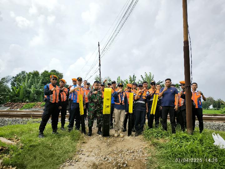 KAI Daop 3 Cirebon Tutup 16 Perlintasan Sebidang Sepanjang Tahun 2025, Tingkatkan Keselamatan Penumpang dan Pengguna Jalan