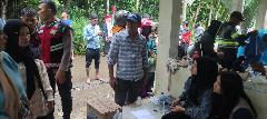 1.800 Pengungsi Terbantu, Penrad Siagian Bawa Dukungan Kemensos ke Patumbak