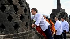 Di Hadapan Prabowo, Macron Sebut Borobudur Adikarya Spiritual Dunia