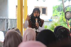 Giliran Warga Desa Paya Roba, Binjai Baratyang Kedatangan Tim Sosialisasi Program Makan Bergizi Gratis