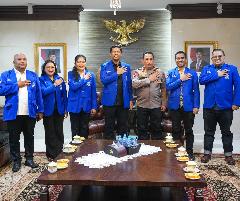 GAMKI Temui Kapolri, Bahas Strategi Ketahanan Pangan