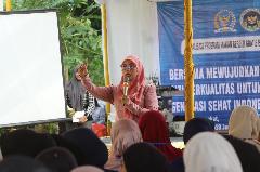Tim Sosialisasi Program MBG Hadir di Desa Bela Rakyat Langkat Sumut
