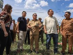 Wesly Silalahi Ajak PT Bedage Mandiri Indonesia ke Pasar Horas Sampai ke Terminal Tanjung Pinggir