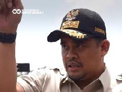 Gubernur Bobby Pimpin Perobohan Gedung GRIB Sumut