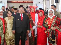 Wesly Silalahi Hadiri Rapat Paripurna DPRD Pematangsiantar Mendengar Pidato Kenegaraan Presiden
