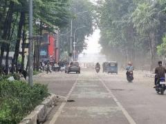 Massa Aksi Hendak ke Mako Brimob Kelapa Dua Dihalau Polisi Pagi Buta