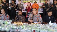 Polres Parepare Bongkar Penyelundupan 44 Kilogram Sabu, Dikirim dari Samarinda