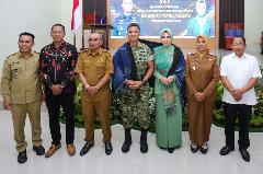 Wesly Diwakili Herlina Hadiri Ramah Tamah dan Silaturahmi Sambut Danrem 022/PT