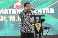 Hadiri Peringatan HUT ke-61 Batalyon Infanteri 122/TS, Wesly Puji Dedikasi Pasukan Tombak Sakti