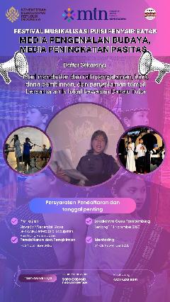 Festival Musikalisasi Penyair Batak oleh Sanggar Maduma Doloksanggul