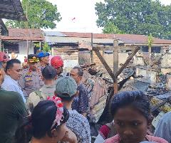 Empat Rumah di Medan Denai Hangus Terbakar, Diduga Akibat Korsleting Listrik