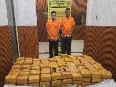 Dua Kurir dari Aceh Bawa Ganja 255 Kg ke Medan, Dijanjikan Upah Rp 50 Juta
