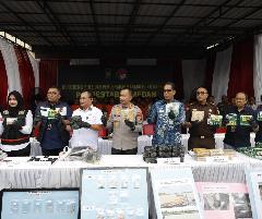 Polrestabes Medan Ungkap 173 Kasus Narkoba, Wali Kota Hadiri Pemusnahan 50 Kg Sabu