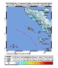 Peringatan Gempa dari BMKG: Terasa di Kantor Gubsu Medan dan Silangit