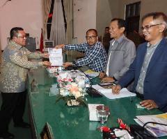 Ketua Fraksi Absen, Gerindra Gak Punya Pandangan Akhir dalam Paripurna DPRD Siantar soal APBD 2026