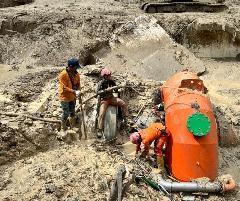 Sudah Dua Korban Ditemukan Tim SAR Gabungan di Lokasi Longsor Area Proyek PLTM Aek Sibundong