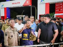 BBM Langka di Tapteng, Gubernur Bobby dan Menteri Bahlil Tinjau SPBU, Ephorus HKBP Ikut Bersuara