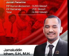 Beasiswa PIP Usulan Jamaluddin Idham Cair, Diterima Oleh 9.489 Siswa