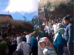 Sekuriti PT TPL Adang Perempuan Sihaporas yang Mau Panen di Ladang