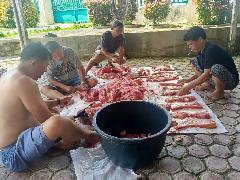 Marbinda, Tradisi Berbagi Daging di Akhir Tahun Masih Mengakar di Siantar