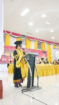 Sah Jadi Guru Besar, Rektor USI Sarintan Damanik Orasi Ilmiah soal Hutan Kota