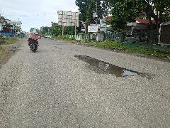 PPK 2.3 Pastikan Lubang Jalan di Abdya Segera di Kerjakan