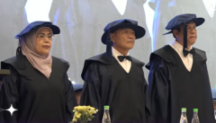 Pasangan Suami Istri Dikukuhkan Sebagai Guru Besar Unibos Makassar