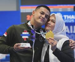 Rizki Juniansyah Jadi Kapten TNI Berkat Rekor Dunia di SEA Games 2025