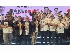 Hadiri Rakernas PSI, Pengurus PSI se-Sumut Tiba di Kota Makassar