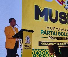 Meski Musda Diwarnai Kericuhan, Andar Harahap Pimpin Golkar Sumut 2025-2030