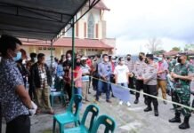 Pantau Pilkades di Taput, Kapolda Sumut: Para Pendukung Calon Kades Jangan Berantem