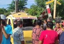 Angkot Maut Terobos Pintu Perlintasan Kereta di Medan, Begini Penjelasan Polisi