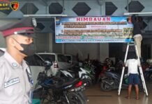 Spanduk Polisi di Siantar Bisa Kurangi Angka Kejahatan