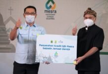 Sambut Natal, Jemaah Gereja di Karawang Terima Kredit Mesra