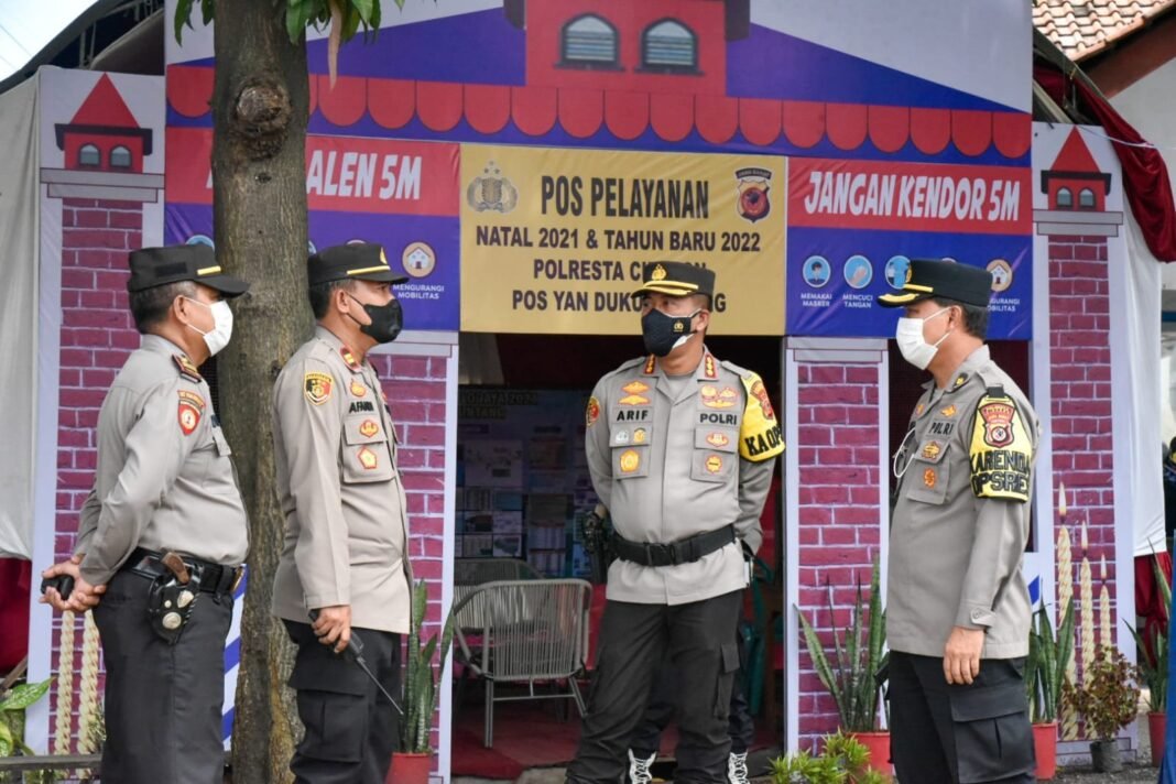 Kapolresta Cirebon Cek Sarana dan Prasarana Pos Pam Nataru Kapolresta Cirebon Cek Sarana dan Prasarana Pos Pam Nataru
