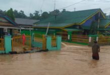 Banjir di Muara Enim, 71 KK Terdampak