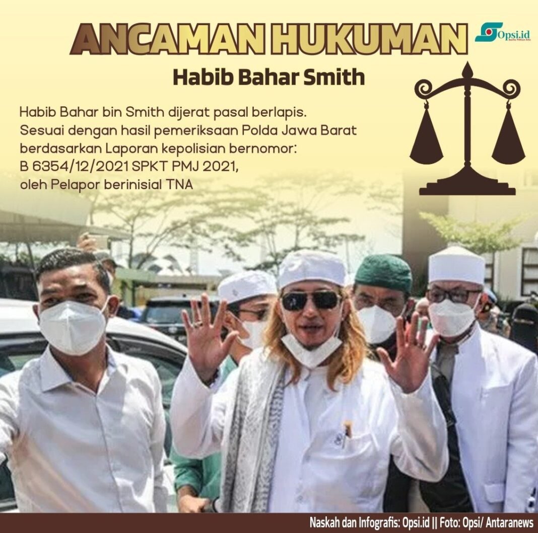 Infografis: Habib Bahar Smith Terancam Pidana Pasal Berlapis Infografis: Habib Bahar Smith Terancam Pidana Pasal Berlapis