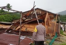 Angin Kencang Rusak 21 Rumah Warga di Gayo Lues